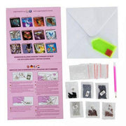 Crystal Art - CA Card - Train - Limolin 