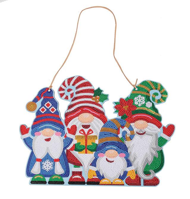 Crystal Art - CA Deco Kit: Hanging Gnomes - Limolin 