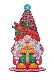 Crystal Art - CA Deco Kit: Mrs Winter Gnome - Limolin 