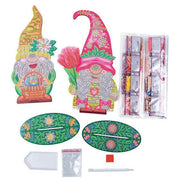 Crystal Art - CA Deco Kit: Spring Gnomes (Set of 2) - Limolin 