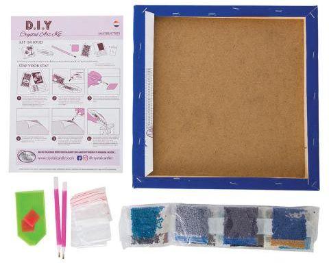 Crystal Art - CA Mounted Kit (Med): River Boat - Limolin 