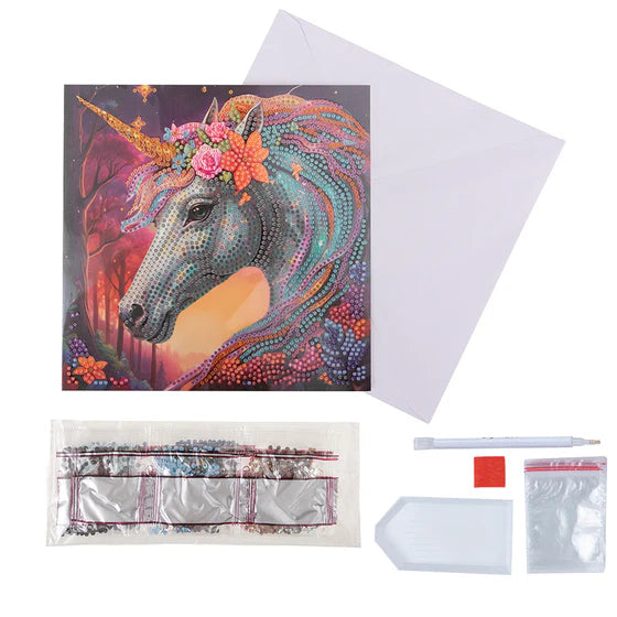 Crystal Art - Card Kit: Charmed - Limolin 