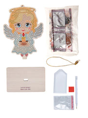 Crystal Art - Ornament: Angel - Limolin 