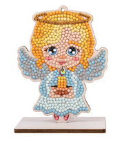Crystal Art - Ornament: Angel - Limolin 