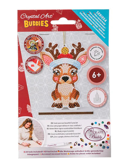Crystal Art - Ornament: Reindeer - Limolin 