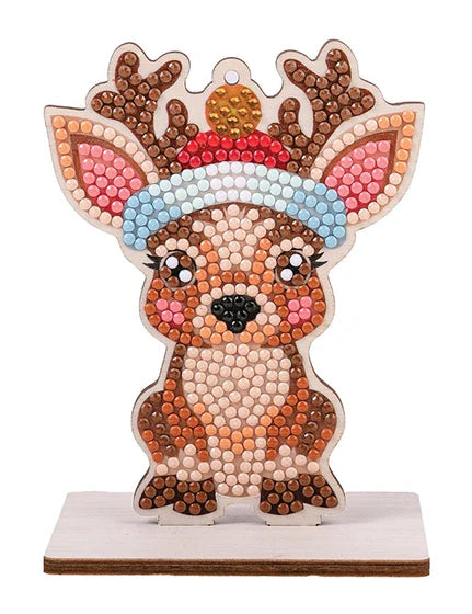 Crystal Art - Ornament: Reindeer - Limolin 