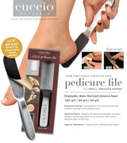 Cuccio - Pedicure File Stainless Steel - Limolin 