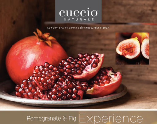 Cuccio - Présentoir Pomme-Grenade & Figues Bue/Pomegranate & Fig Display (6 X 8Oz) - Limolin 