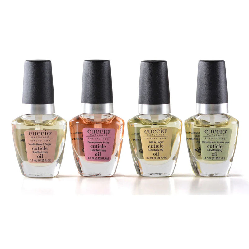 Cuccio - Revitalizing Cuticle Oil-Mini- 4Pc X 0.125oz - Limolin 