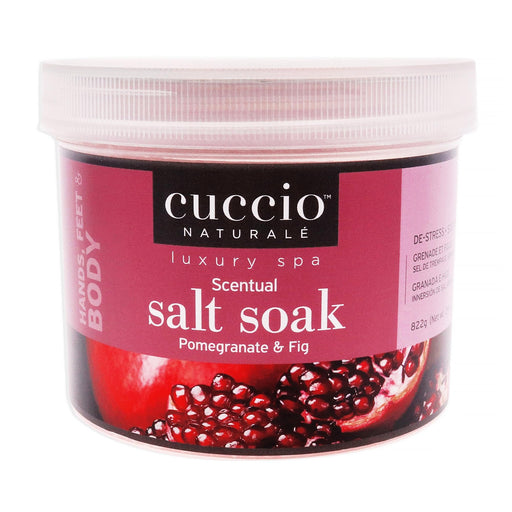 Cuccio - Sels De Trempage Détoxifiant/Detoxifying Salt Soak Pommegranate 29Oz - Limolin 