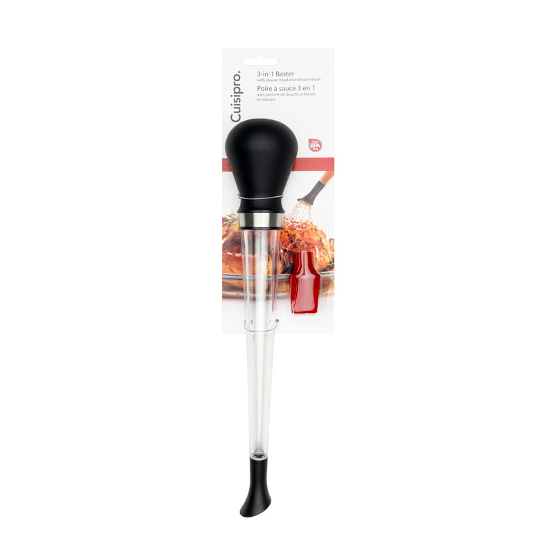 Cuisipro - 3-in-1 Baster Set 1.6oz/50ml - Limolin 