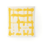 Cuisipro - All Purpose Eco-Cloth, SM 20x17cm Yellow Stripe/Lemon 2pk - Limolin 