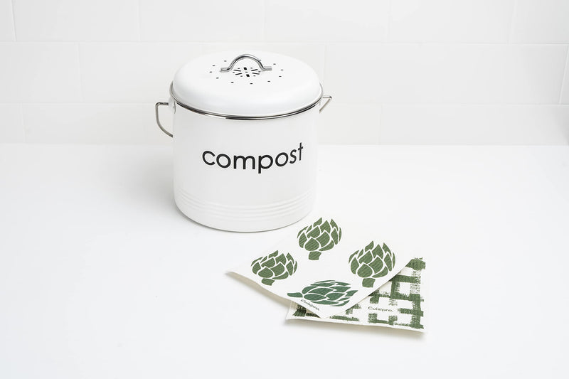 Cuisipro - All Purpose Eco-Cloth, SM 20x17x0.2cm/7.87x6.7" Artichoke - Limolin 