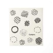 Cuisipro - All Purpose Eco-Cloth, SM 20x17x0.2cm/7.87x6.7" Black Circle - Limolin 