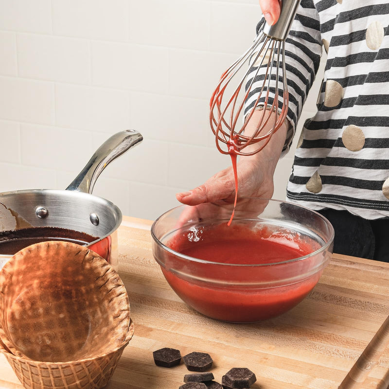 Cuisipro - Balloon Whisk (8 wires) 10"/25.4cm Silicone Frosted - Limolin 