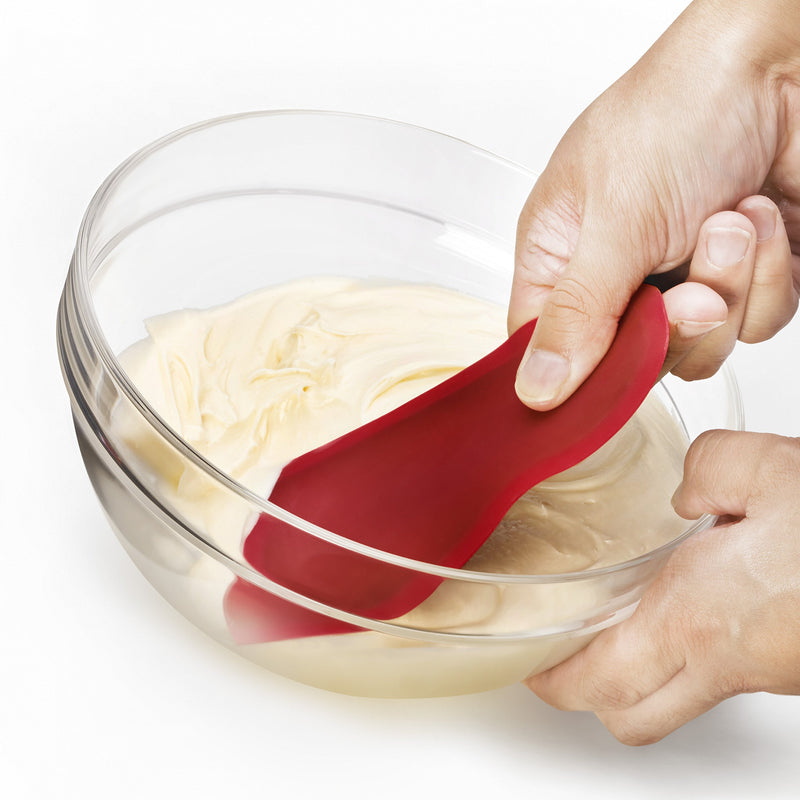 Cuisipro - Flexible Bowl Scraper 6"/15.25cm Red - Limolin 