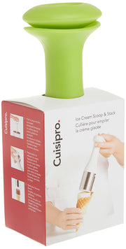 Cuisipro - Ice Cream Scoop & Stack 7.75"/19.5cm Green - Limolin 