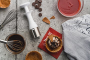 Cuisipro - Ice Cream Scoop & Stack 7.75"/19.5cm White - Limolin 
