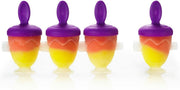 Cuisipro - Mini Pop Mold Farm 4pc/Set 2oz/60ml Purple - Limolin 