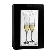 Cuisivin - Mr & Mr Flute 220ml/75 oz - 2Pk - Limolin 