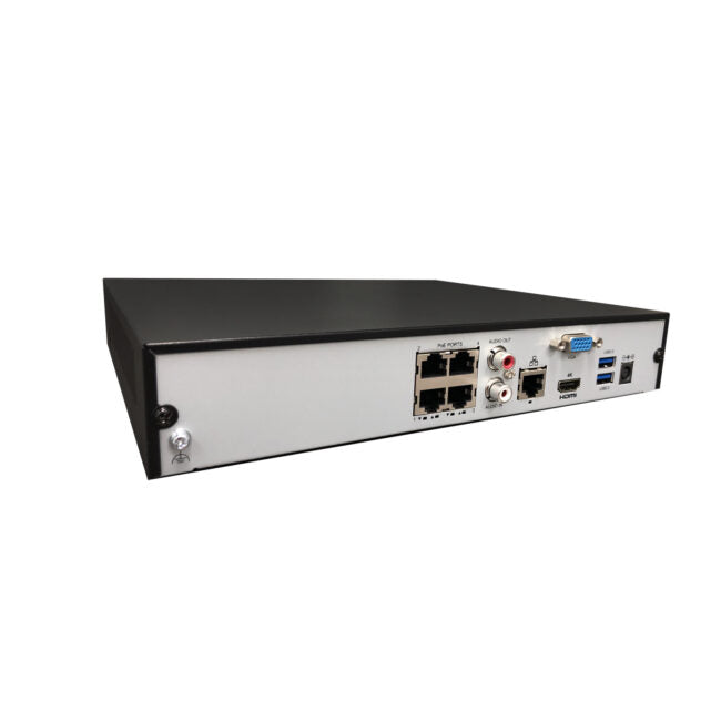 Gyration - Network Video Recorder (NVR) CYBERVIEW N4 with PoE 4-Channel Input