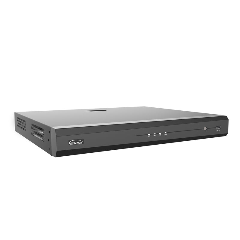 Gyration - Network Video Recorder (NVR) CYBERVIEW N16-TAA with PoE 16-Channel Input  - TAA Compliant