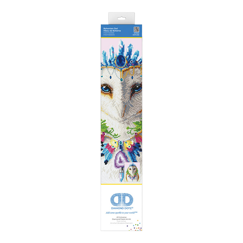 BOHEMIAN OWL (20.1" x 16.1" - 51cm x 41cm)