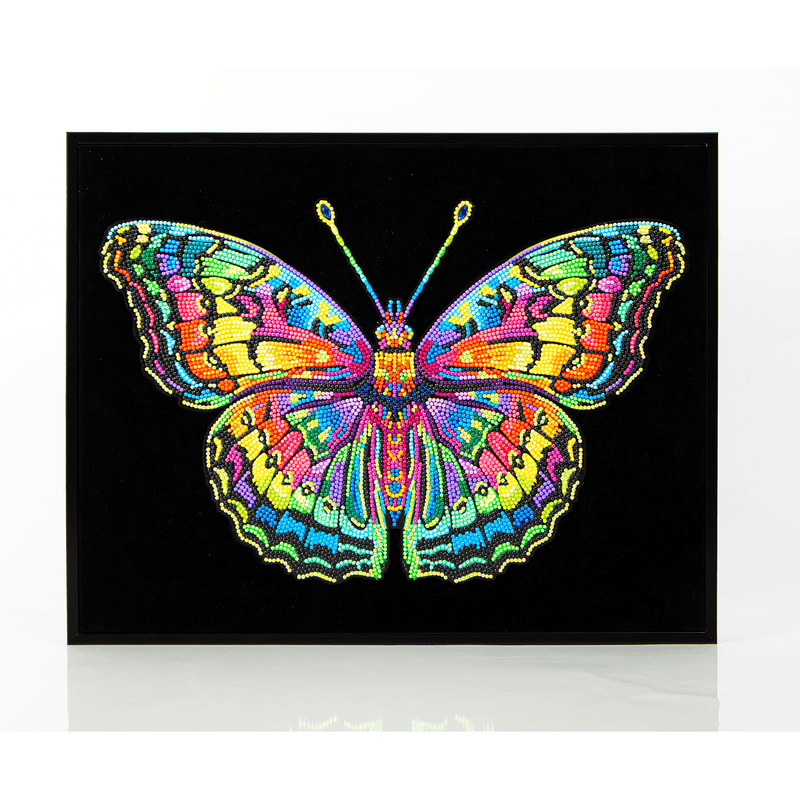 NEON BUTTERFLY (17.1" x 21.1" - 43,5cm x 53,7cm)