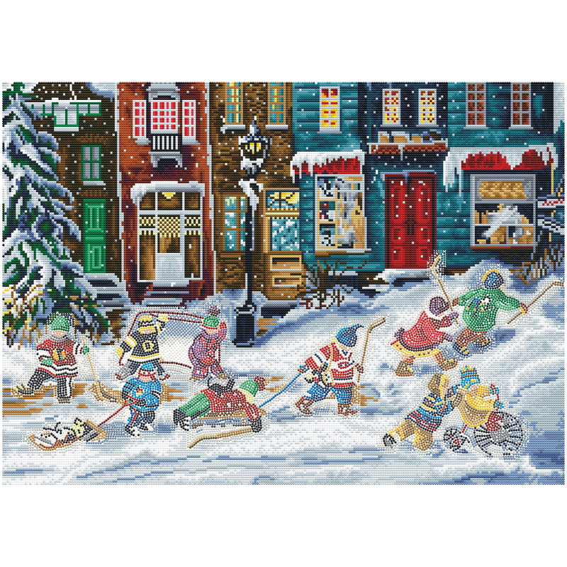 PAULINE PAQUIN - THE GAME OF THE CENTURY (28" x 20" - 71cm x 51cm)