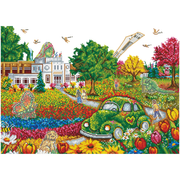 CHRISTINE GENEST - THE BOTANICAL GARDEN (28" x 20" - 71cm x 51cm)