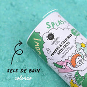 Nailmatic - Coloured Bath Salts - Foaming - Lagoon