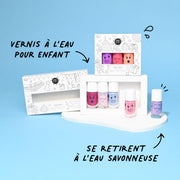 Nailmatic - Set of 3 Water Based Nail - polishes - Party: Cookie + Bella + Polly