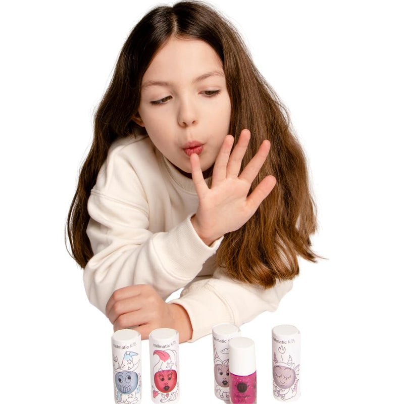 Nailmatic - Set of 3 Water Based Nail - polishes - Party: Cookie + Bella + Polly