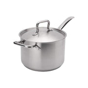 Browne - ELEMENTS Sauce Pan, w/Cover, 2qt/1.89L, 6.3x3.9".16x10cm, SS, NSF