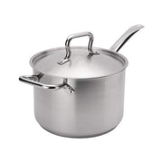 Browne - ELEMENTS Sauce Pan, w/Cover, 4.5qt/4.25L, 7.9x5.7"/20x14.5cm, SS, NSF