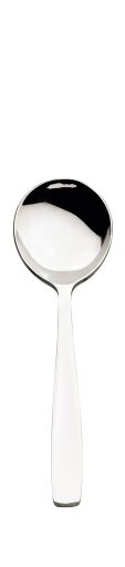 Browne - MODENA Bouillon Spoon, 6"/15.2cm, 18/10 SS, Satin Finish