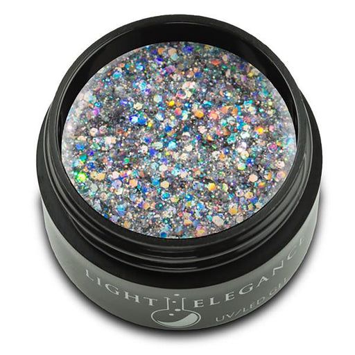 Light Elegance - Silver Bells Uv/Led Glitter Gel 17 ml