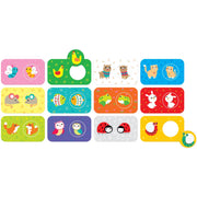 Banana Panda - MATCH the BUDDIES - 2pc x 12 MINI PUZZLES (15m+)