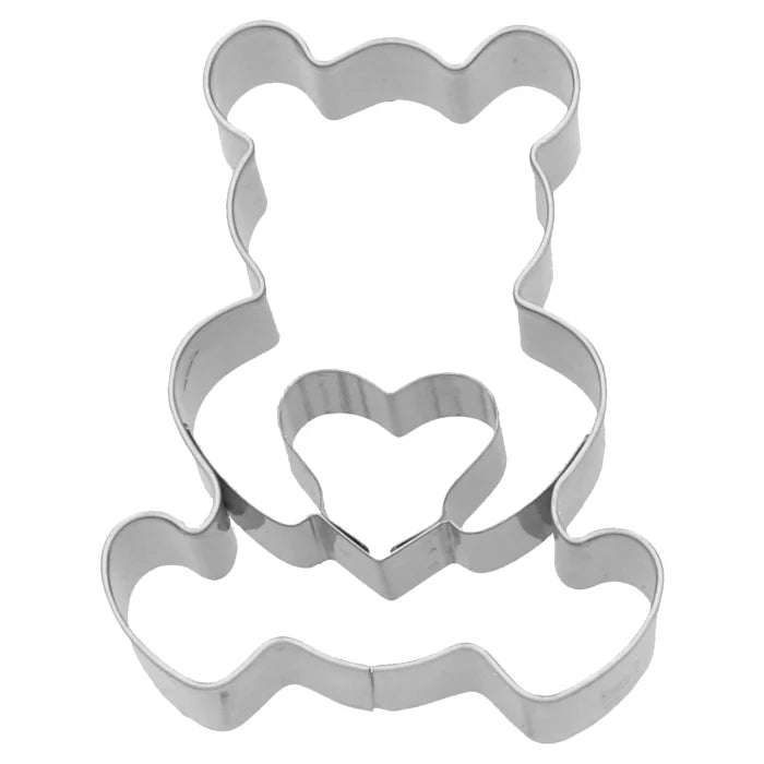 BIRKMANN - Cookie Cutter - Teddy bear with heart with Internal Detailing