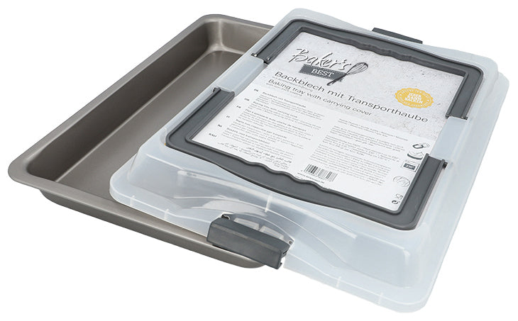 BIRKMANN - BAKERS BEST Baking Tray with Lid Non-Stick