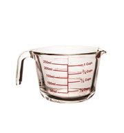 KITCHEN BASICS - Measuring Cup 250ml/8.5oz Glass