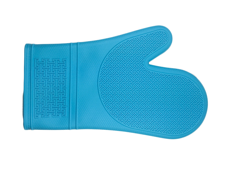 KITCHEN BASICS - Silicone Oven Mitt Aqua