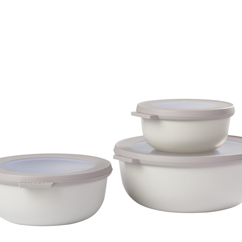 MEPAL - CIRQULA 3/ST Rnd Shlw (350+750+1250) Nordic-White