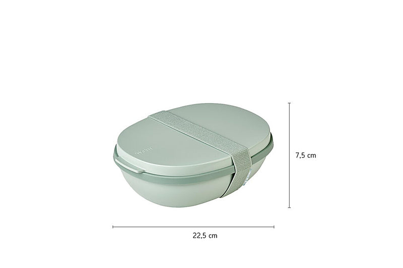 MEPAL - ELLIPSE Duo-Lunch Box Nordic-Blue