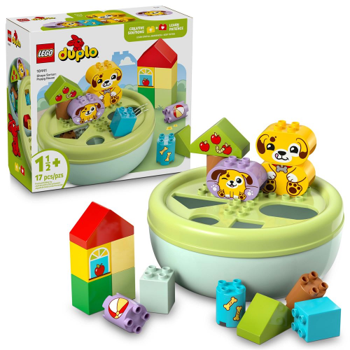 LEGO - 10441 - DUPLO - Shape Sorter: Puppy House - 17pcs - F25
