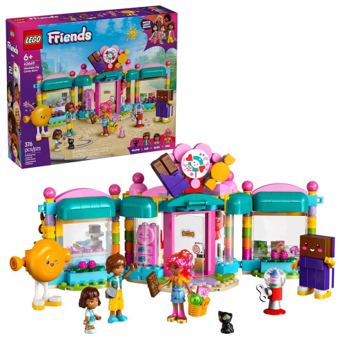 LEGO - 42649 - FRIENDS - Heartlake City Candy Store - 376pcs