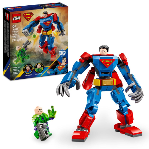 LEGO - 76302 - DC COMICS - Superman Mech vs. Lex Luthor - 120pcs