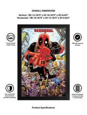 Pyramid America - DEADPOOL - THE CELEBRITY - 11" x 17" GEL PRINT