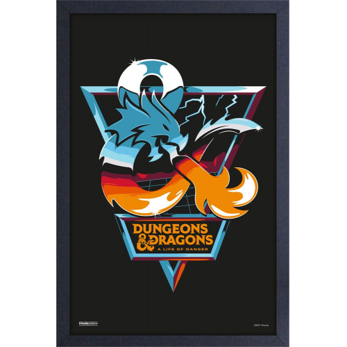 Pyramid America - DUNGEONS & DRAGONS - LIFE OF DANGER - 11" x 17" GEL PRINT