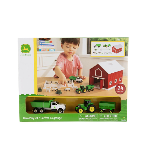 John Deere - 1:64 - 24 pc FARM PLAYSET